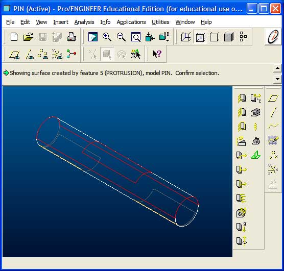 Repeat the above steps for the remaining two surface regions and then ...