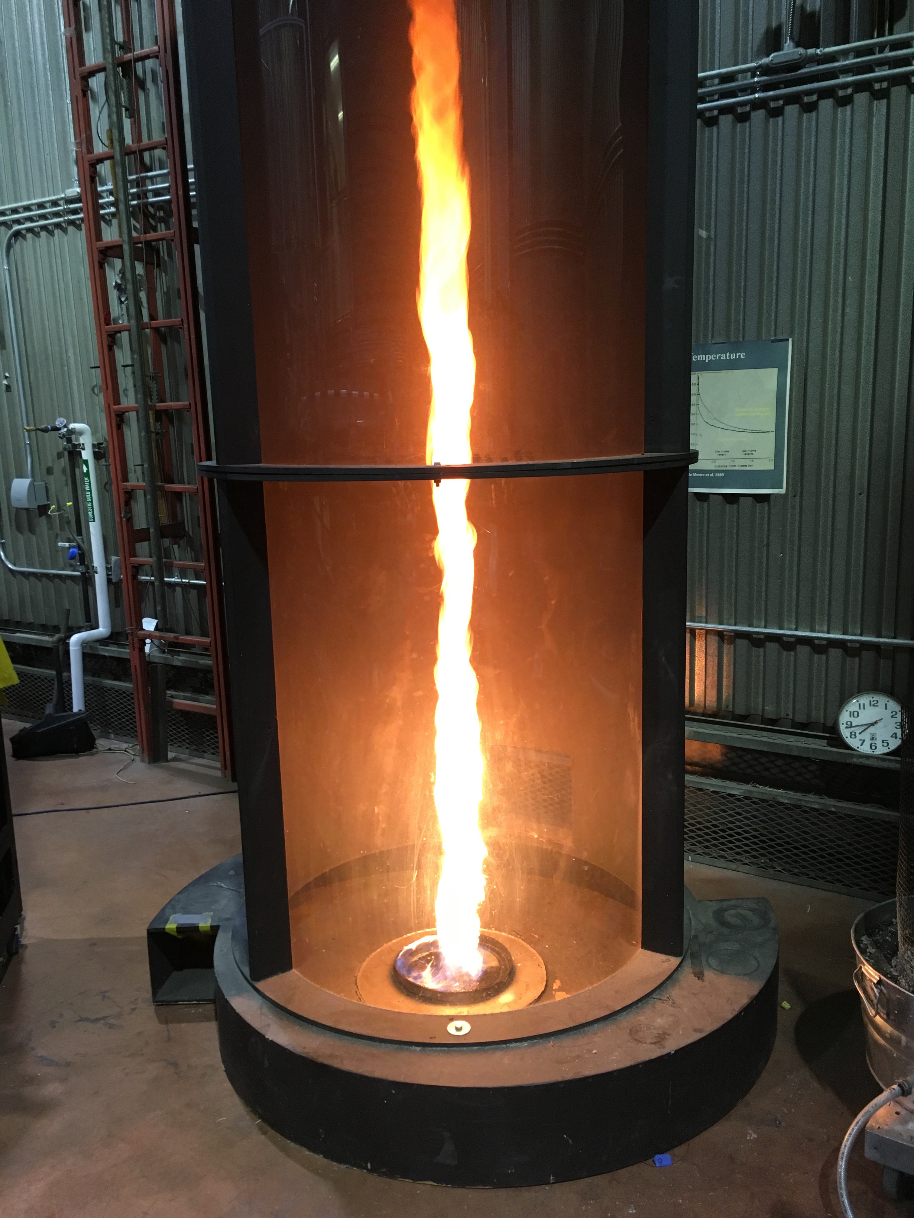 Fire Vortex at the USDA Fire Sciences Lab in Missoula